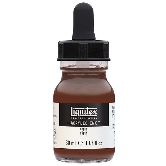 Liquitex Professional Acrylic Ink 30 ml – Sepia 609