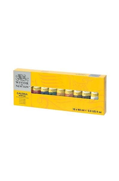 Winsor & Newton W&N Galeria set 10x60 ml