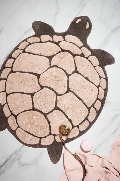 Staycation Badrumsmatta Lazy 75x98 cm Rosa/brun