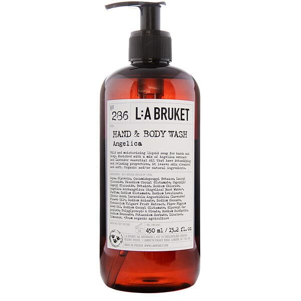 L:A Bruket 286 Angelica Hand & Body Wash 450ml