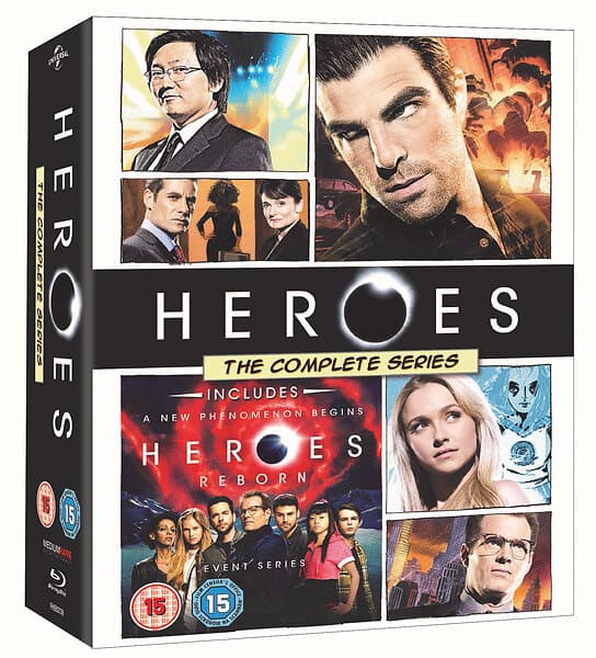 Heroes The Complete Series / Reborn Blu-Ray