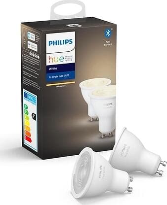 Philips Hue White 5.2W GU10 400lm 2700K 2-pack