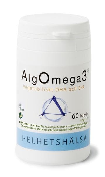 Helhetshälsa AlgOmega3 60 Kapslar