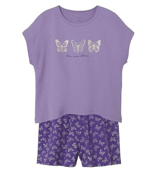 name it Pyjamas Noos NkfNightset Fluga 2-delad
