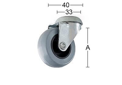 Habo Länkhjul med Centrumhål centrumhål 50mm