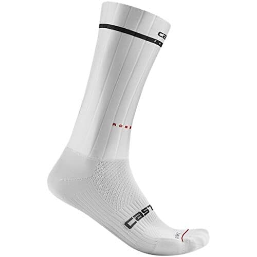 Castelli Fast Feet 2 Strumpor White, Str. S/M