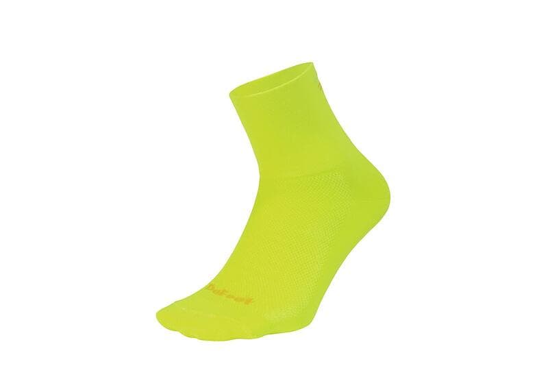 DeFeet Aireator 3" D-Logo Strumpor Neon Yellow, Str. S