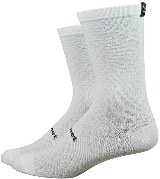 DeFeet Evo Mont Ventoux 6" Strumpor Vit, Str. S