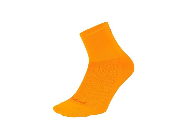 DeFeet Aireator 3" D-Logo Strumpor Neon Orange, Str. L