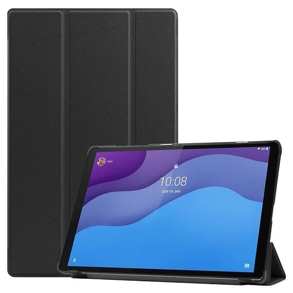 MTK Tri-fold Fodral Case till Lenovo Tab M10 Hd Gen 2 Black Svart