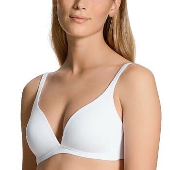 Calida Dam Eco Sense triangel-BH, Vit, 70B