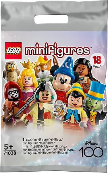 LEGO Minifigures 71038 Disney serie 100