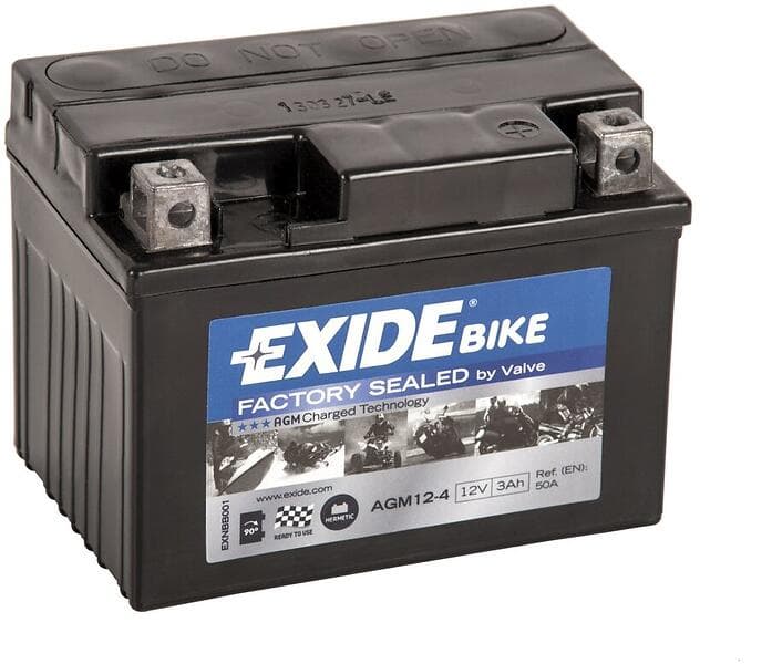 Exide Batteri AGM12-4