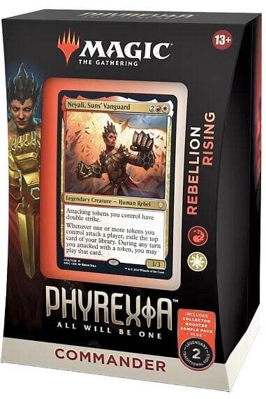 Magic the Gathering Phyrexia All Will Be One - Rebellion Rising Commander Deck