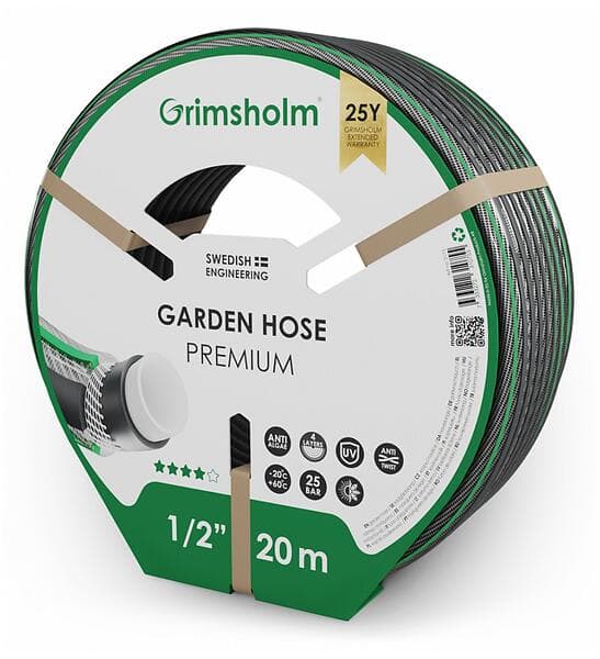 Grimsholm Vattenslang Premium 1/2" 20M