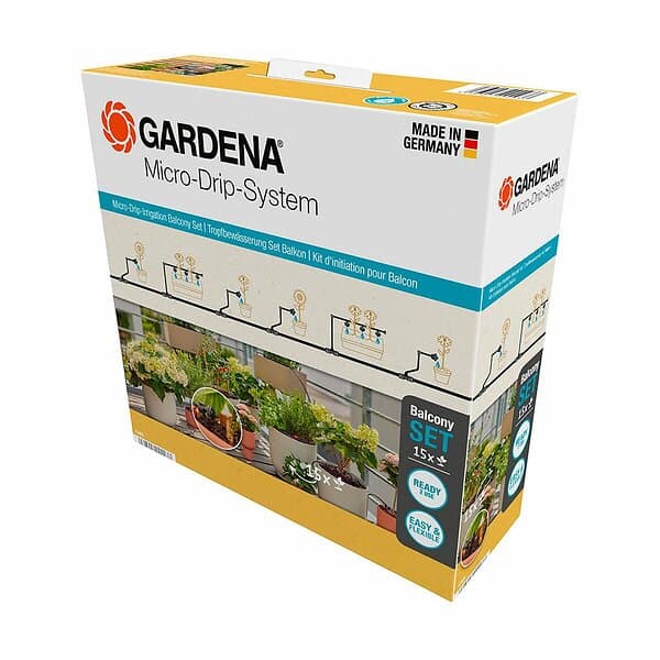 Gardena MDS Droppbevattning Startset för balkong 13401-20