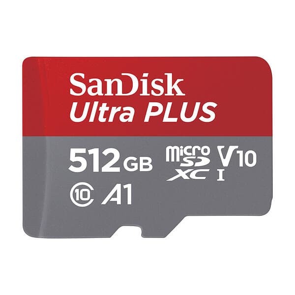 SanDisk SanDisk Ultra+ microSDXC Class 10 UHS-I U1 V10 160MB/s 512GB