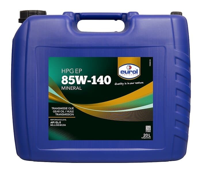 Eurol Växellådeolja 80W90 HPG GL5 20L
