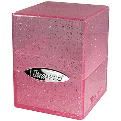 Ultra Pro Deck Box Satin Cube Pink