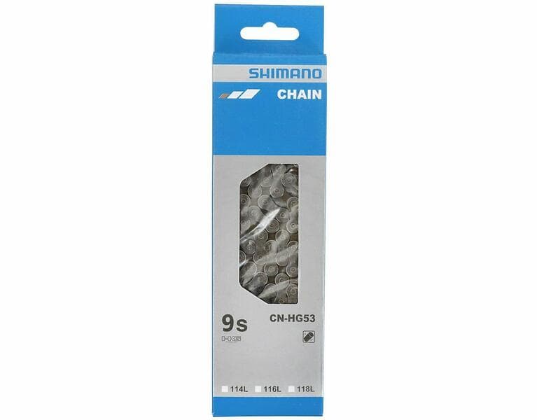 Shimano Chain HG53 9 speed 116 Led