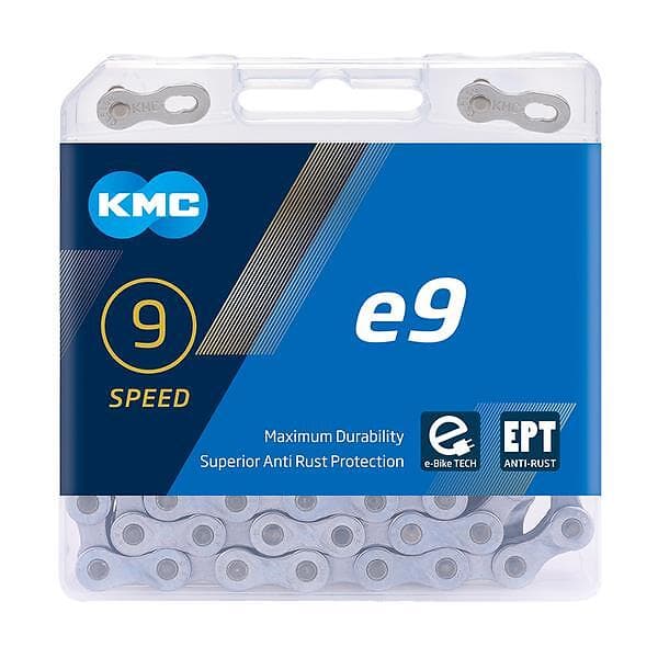 KMC Wheels E 9 Speed Kedja EPT 136 Led