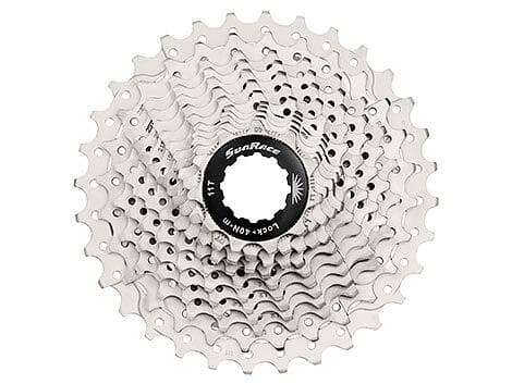 SunRace 10 Speed-kassett 11-32 Silver