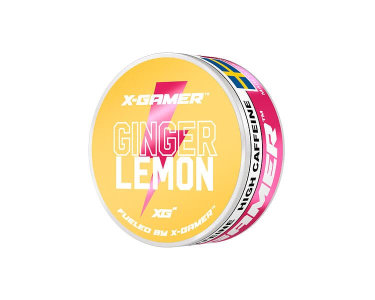 X-Gamer Energy Pouch Ginger & Lemon