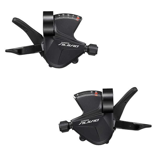Shimano Alivio M3100 With Indicator Shifter Set Svart 2 x 9s