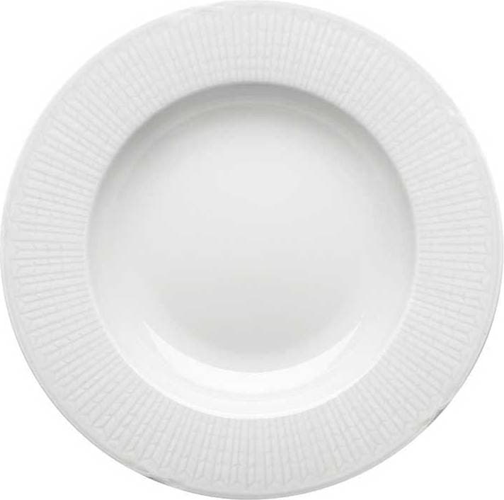Rörstrand Swedish Grace Snow Djup tallrik 25cm