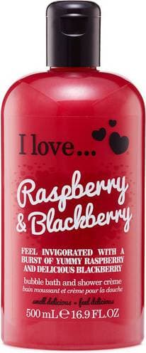 I love... Raspberry & Blackberry Bath & Shower Crème 500ml