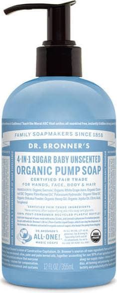 Dr. Bronners Organic Shikakai Baby Mild Hand Soap 355ml 1-pack