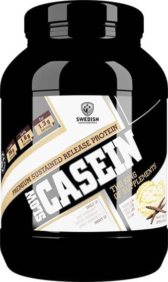 Swedish Supplements Slow Casein Vanilla Gelato Cream 900g