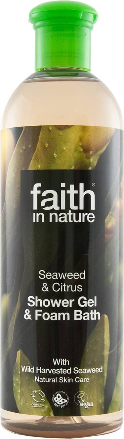 Faith in Nature Seaweed & Citrus Shower Gel & Foam Bath 400ml