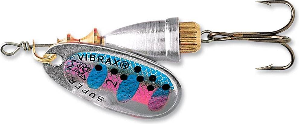 Blue Fox Vibrax Fluo 3 Rainbow Trout RT