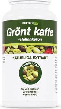 Better You Grönt Kaffe + Hallonketon 60 st
