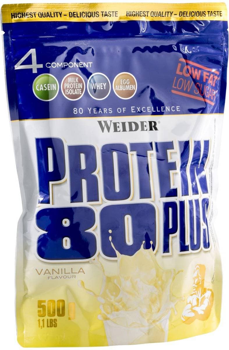 Weider Protein 80 Plus Vanilla 500g