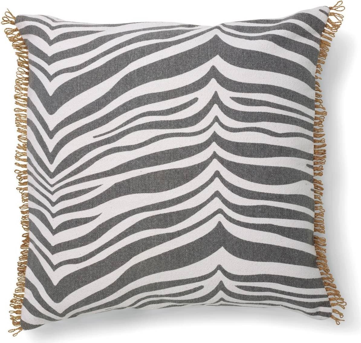 Classic Collection Zebra Komplett dekorationskudde Grå (50x50cm)