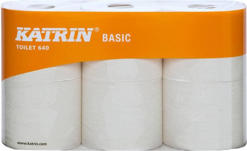 Katrin Basic 640 Low Pallet Toilet Paper 42-pack