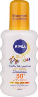 Nivea Sun Kids Protect & Sensitive Sun Spray SPF50+ 200ml