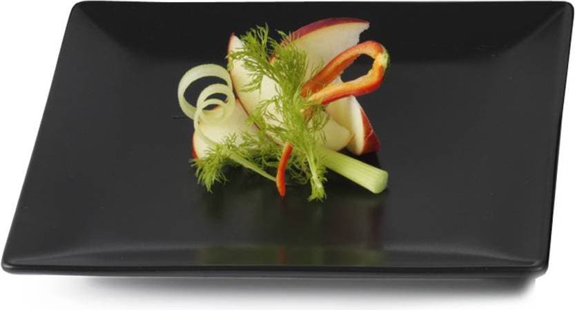 aida Quadro Square Flat tallrik 18cm