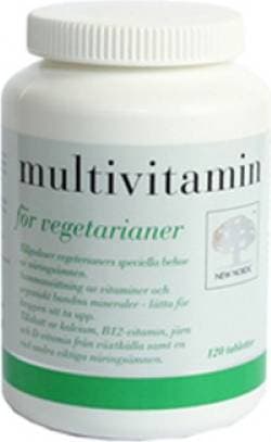 New Nordic Multivitamin Vegetarianer Och Veganer 120 st