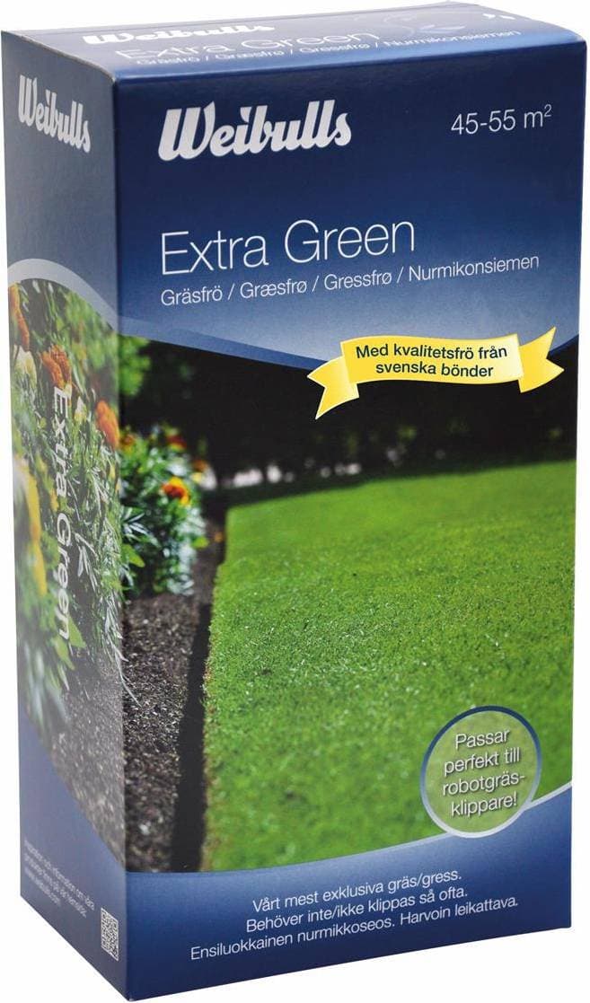 Weibulls Extra Green 1kg 45m²