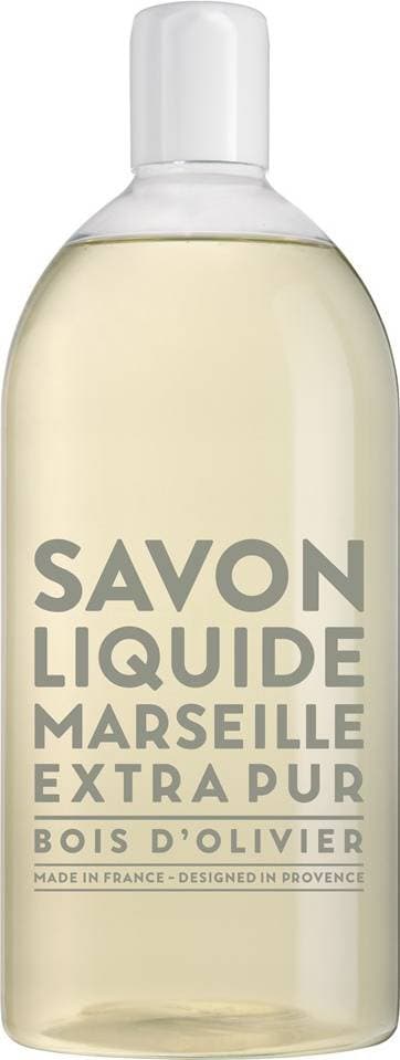Compagnie de Provence Savon De Marseille Extra Pur Liquid Soap Olive Wood Refill 1000ml