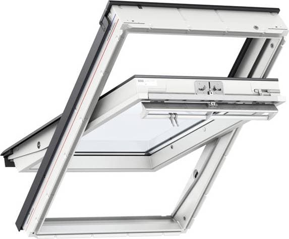 Velux PK08 GGU 0070 Aluminium Vridfönster 3-glasfönster 94x140cm