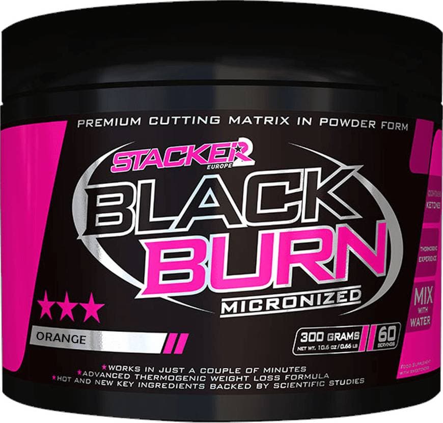 Stacker2 Europe Black Burn Micronized Orange 300g