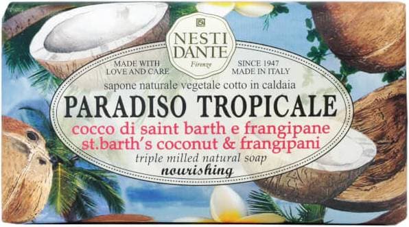 Nesti Dante Paradiso Tropicale St. Bath Coconut & Frangipani Soap 250g
