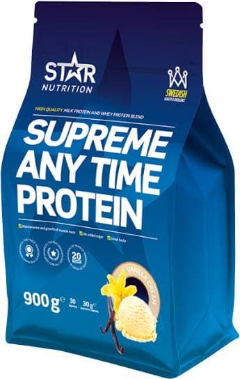 Star Nutrition Supreme Any Time Protein Vanilla Cream 900g