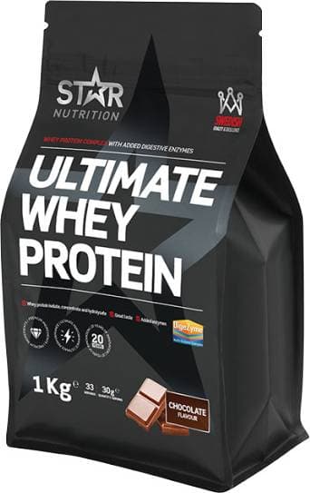 Star Nutrition Ultimate Whey Protein Chocolate 1kg 1 st