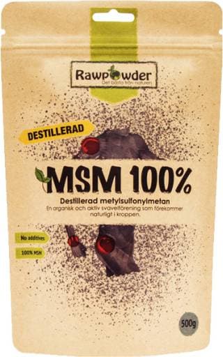 Rawpowder MSM 100% Distilled Methylsulfonymethane 500g