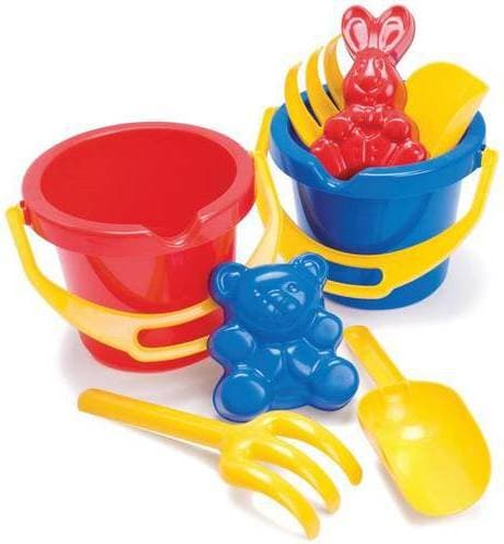 Dantoy Bucket Set in Net 4pcs 1429